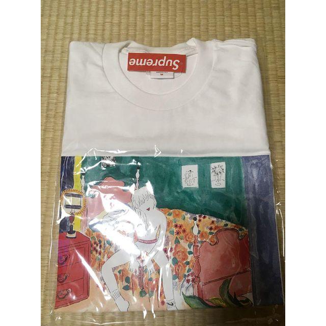 18aw supreme bedroom Tee M ホワイト