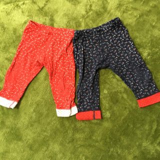 プチバトー(PETIT BATEAU)のプチバトー♡花柄パンツ♡2枚セット♡74cm(パンツ)