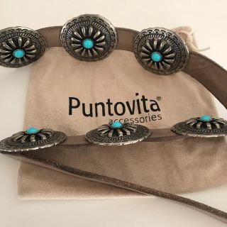 Spick & Span - Puntovita ターコイズコンチョベルトの通販 by くっ