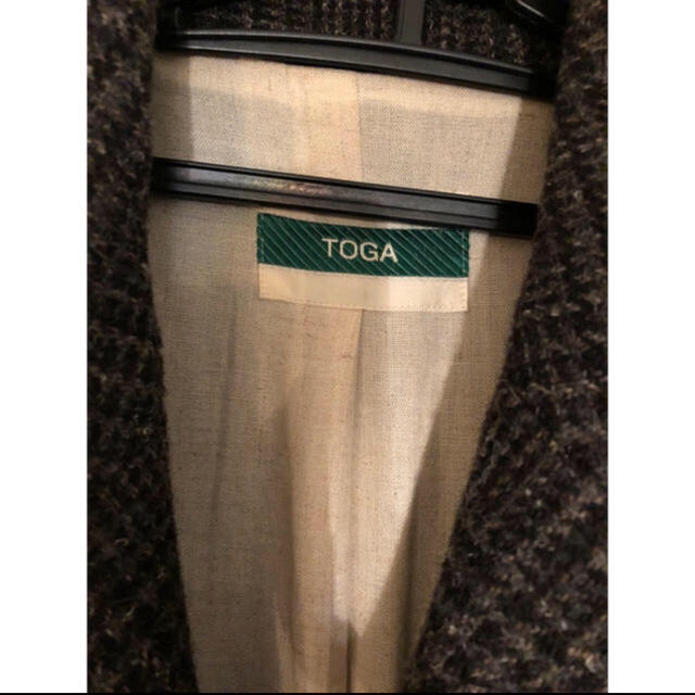 TOGA(トーガ)のtoga  ツイードコート メンズのジャケット/アウター(トレンチコート)の商品写真