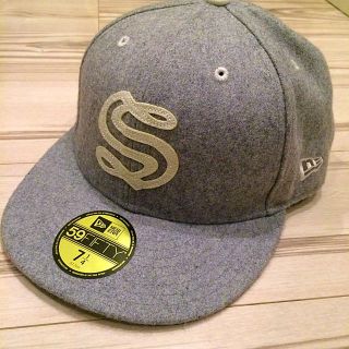 ステューシー(STUSSY)のSTUSSY×new era キャップ(キャップ)