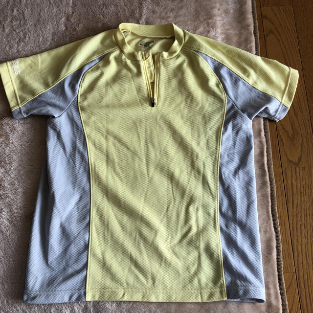 asics(アシックス)のasics 半袖ハーフzipシャツ レディースのトップス(Tシャツ(半袖/袖なし))の商品写真