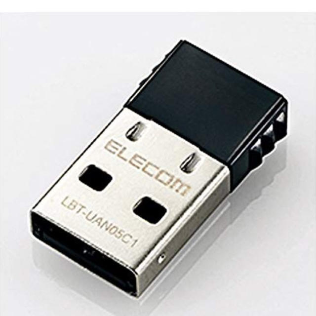 ELECOM(エレコム)のELECOM Bluetooth(R) USBアダプター LBT-UAN05C1 スマホ/家電/カメラのPC/タブレット(PC周辺機器)の商品写真