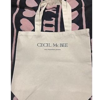 セシルマクビー(CECIL McBEE)のCECIL McBEE☆非売品☆ロゴトートバッグ☆新品☆(トートバッグ)