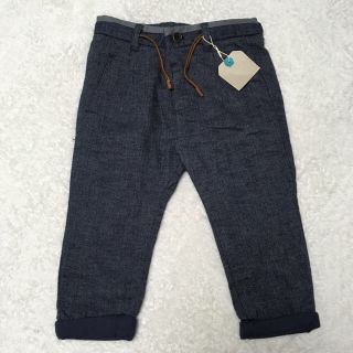 ザラキッズ(ZARA KIDS)のじゅん様専用 新品 ザラベイビー ツイードパンツ ミッキーパンツ コーデュロイ(パンツ/スパッツ)