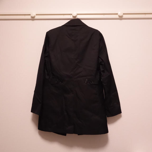 青山(アオヤマ)の【洋服の青山】ビジネスコート S ブラック メンズのジャケット/アウター(トレンチコート)の商品写真