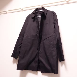 アオヤマ(青山)の【洋服の青山】ビジネスコート S ブラック(トレンチコート)