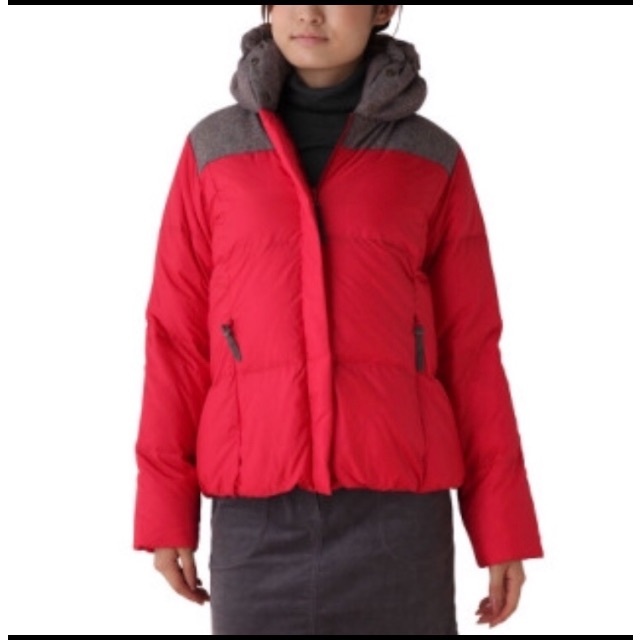 AIGLE - ☆美品 完売品 ミックスダウンジャケット AIGLE