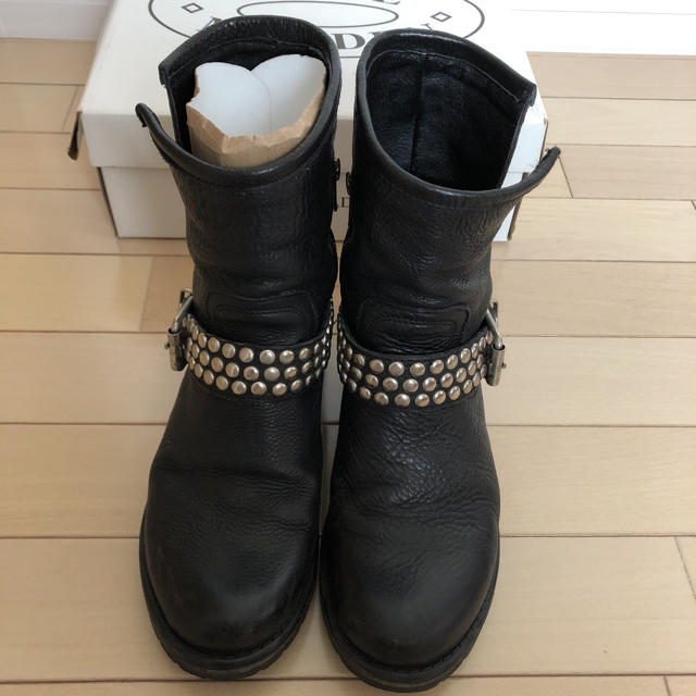 STEVE MADDEN スタッズブーツ24cm - ブーツ