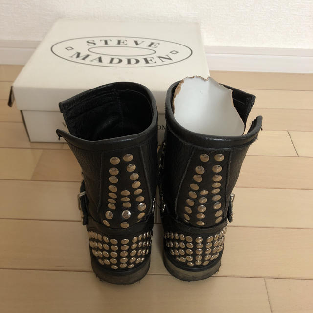 STEVE MADDEN  スタッズブーツ24cm