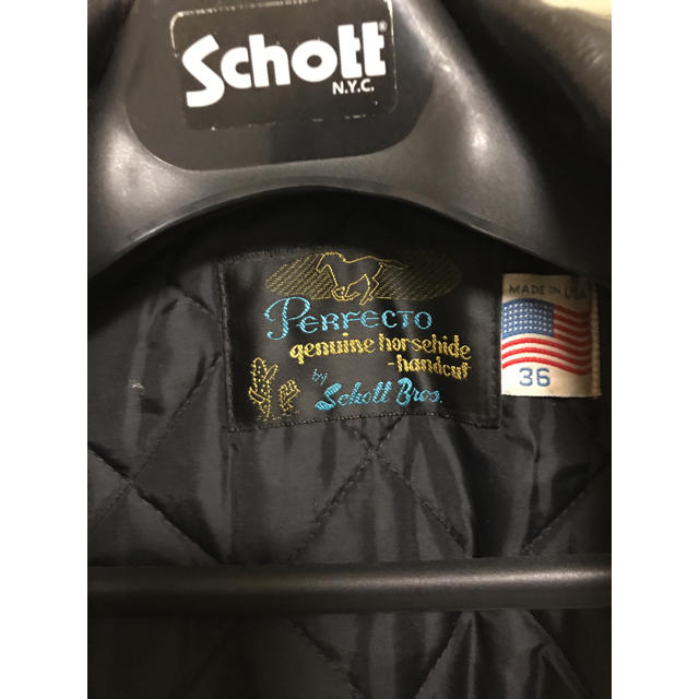 schott(ショット)のschott  ライダース メンズのジャケット/アウター(ライダースジャケット)の商品写真