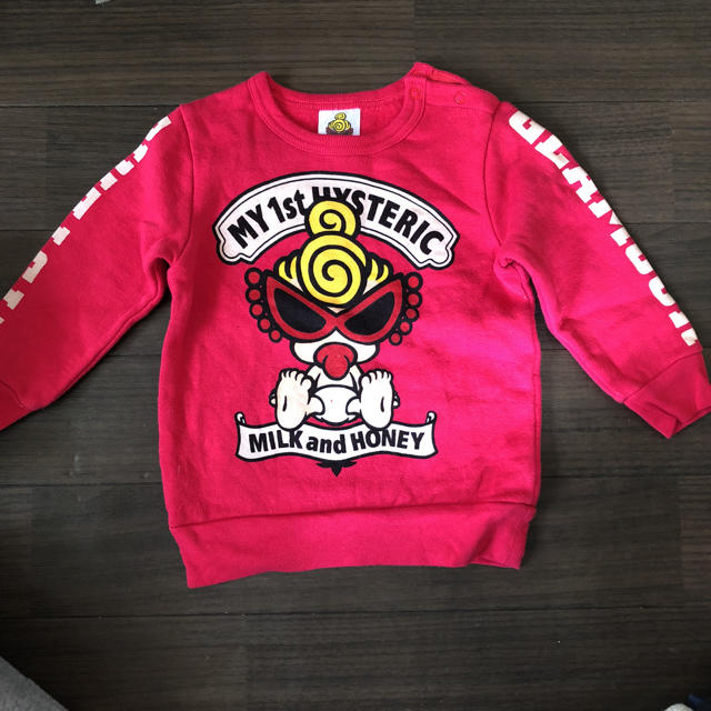 HYSTERIC MINI(ヒステリックミニ)のヒスミニ トレーナー 80 キッズ/ベビー/マタニティのベビー服(~85cm)(トレーナー)の商品写真