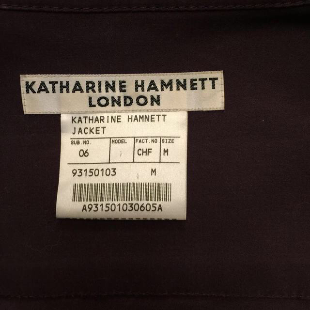 KATHARINE HAMNETT(キャサリンハムネット)のKATHARNEHAMNETTジャケット レディースのジャケット/アウター(ライダースジャケット)の商品写真