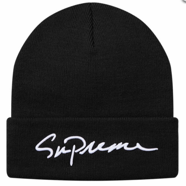 supreme classic script beanie ニット帽