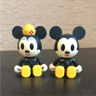 ミッキーマウス(ミッキーマウス)のミッキー&ミニー フィギュア(キャラクターグッズ)
