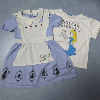 ディズニー(Disney)のアリス ワンピース&Tシャツ 110(ワンピース)