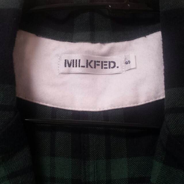 MILKFED.(ミルクフェド)のmilkfed チェックガウン レディースのジャケット/アウター(ガウンコート)の商品写真