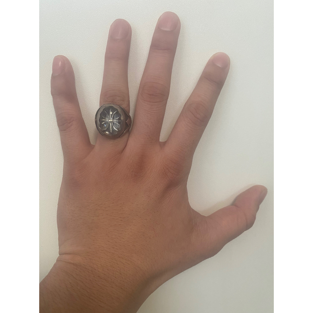 クロムハーツ風 シルバー925 指輪 メンズのアクセサリー(リング(指輪))の商品写真