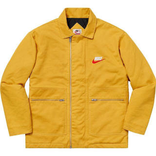シュプリーム(Supreme)のSupreme Nike ZIP quilted work jacket M(ブルゾン)