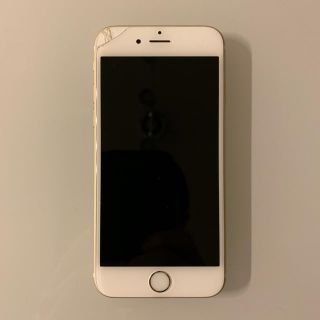 アップル(Apple)のiPhone 6s Gold 64 GB Softbank(スマートフォン本体)