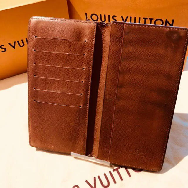 LOUIS VUITTON(ルイヴィトン)のルイヴィトン 二つ折り 長財布 モノグラム レディースのファッション小物(財布)の商品写真