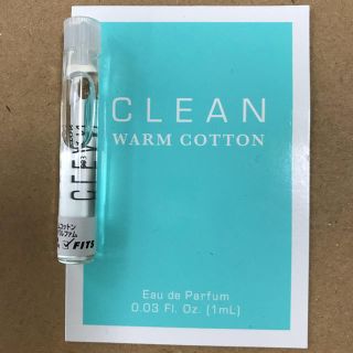 クリーン(CLEAN)のclean  warn cotton   1ml(香水(女性用))