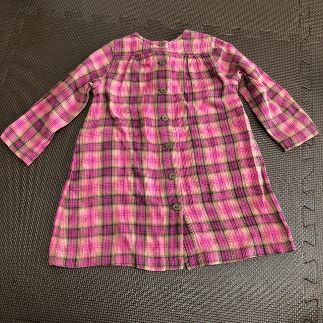 PETIT BATEAU(プチバトー)のkn様専用 プチバトー シャツ ワンピース 80 キッズ/ベビー/マタニティのベビー服(~85cm)(ワンピース)の商品写真