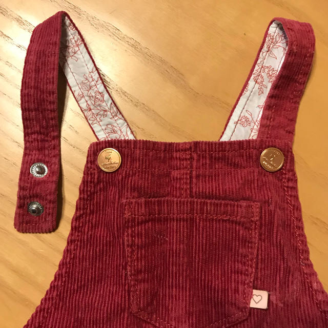 ZARA KIDS(ザラキッズ)のzara baby ジャンパースカート キッズ/ベビー/マタニティのベビー服(~85cm)(ワンピース)の商品写真