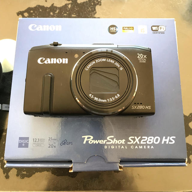 CANON PowerShot SX280HS ブラック 美品カメラ