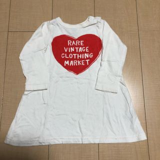 ブリーズ(BREEZE)のBREEZE ワンピース風 ロンＴ 80(Ｔシャツ)