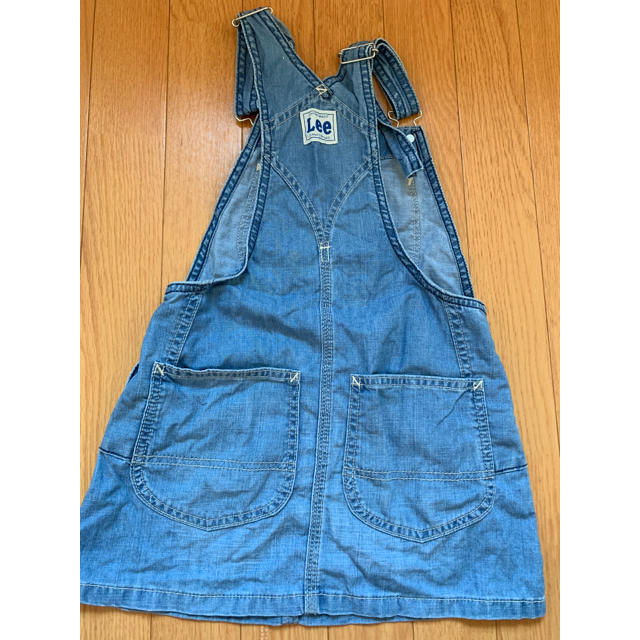 Lee(リー)のlee サロペット スカート キッズ/ベビー/マタニティのキッズ服女の子用(90cm~)(スカート)の商品写真