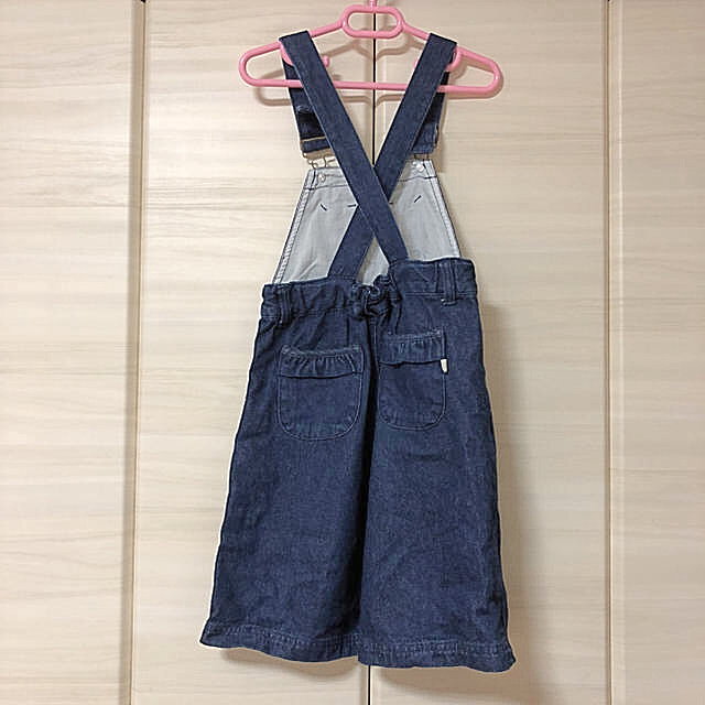 しまむら(シマムラ)のキッズサロペット キッズ/ベビー/マタニティのキッズ服女の子用(90cm~)(その他)の商品写真