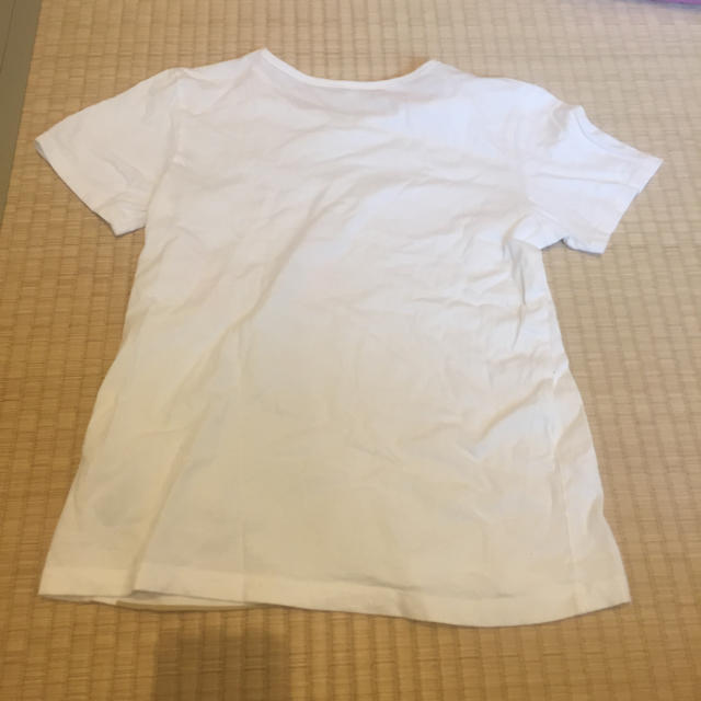 MUJI (無印良品)(ムジルシリョウヒン)の無印良品 ウサギプリント Tシャツ 半袖 キッズ/ベビー/マタニティのキッズ服女の子用(90cm~)(Tシャツ/カットソー)の商品写真