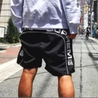 Mサイズ Supreme Arc Logo Water Short BLACK