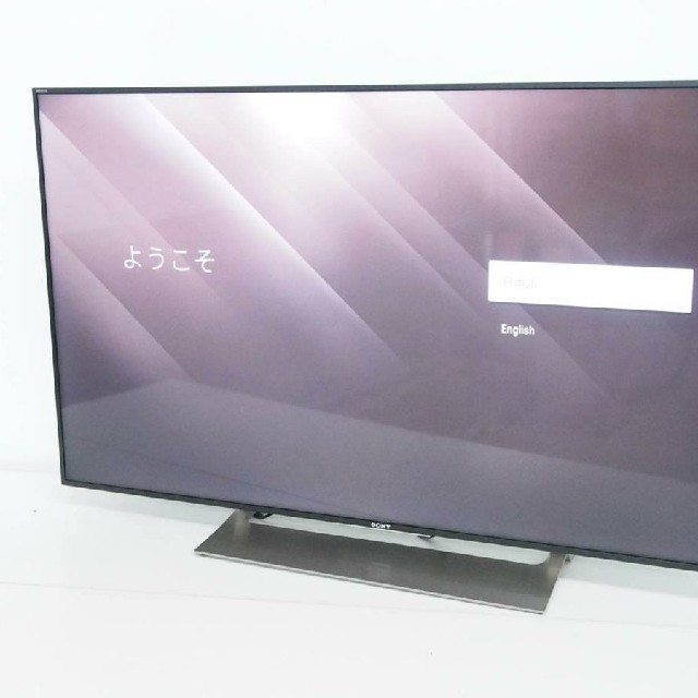 BRAVIA - SONY ソニー 49V型4K液晶テレビ KJ-49X9000E 2017年製の通販