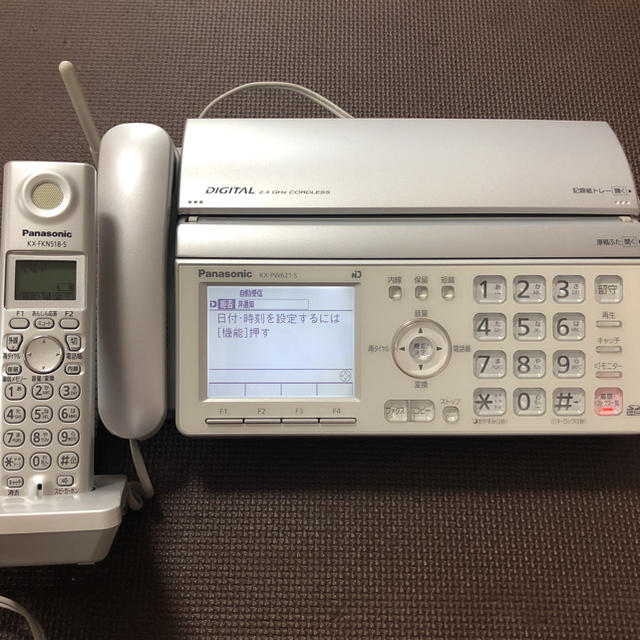 Panasonic - ☆nekoさん専用☆ ファックス付き 電話機 子機付き Panasonicの通販 by ちー's shop
