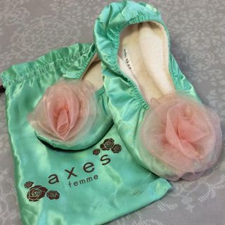 アクシーズファム(axes femme)の【非売品・未使用】axes femme プリンセスルームシューズ(その他)