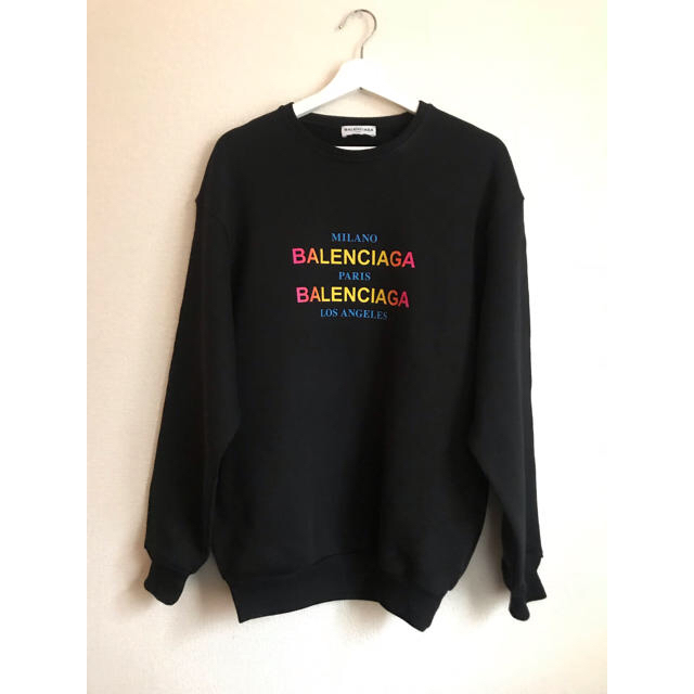 Balenciaga(バレンシアガ)のBALENCIAGA バレンシアガ ロゴスウェット 2018aw メンズのトップス(スウェット)の商品写真