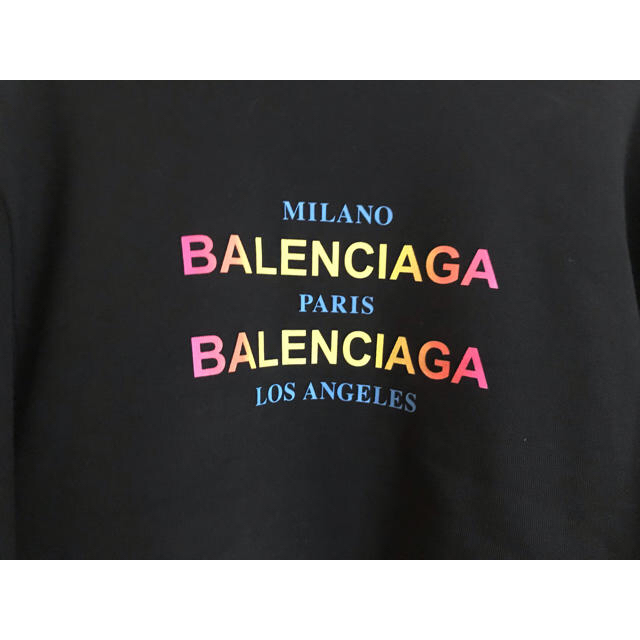 Balenciaga(バレンシアガ)のBALENCIAGA バレンシアガ ロゴスウェット 2018aw メンズのトップス(スウェット)の商品写真