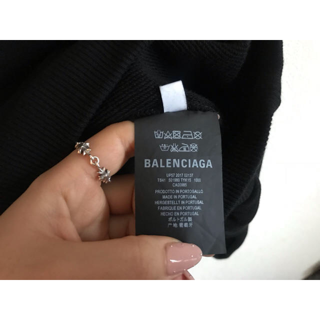 Balenciaga(バレンシアガ)のBALENCIAGA バレンシアガ ロゴスウェット 2018aw メンズのトップス(スウェット)の商品写真