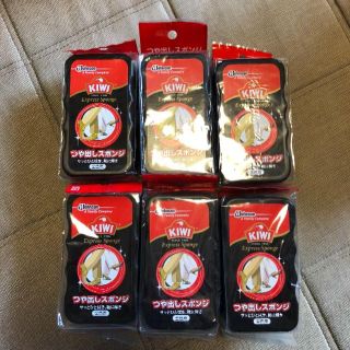 KIWI 靴用つや出しスポンジ 全色用 12個セット(ドレス/ビジネス)