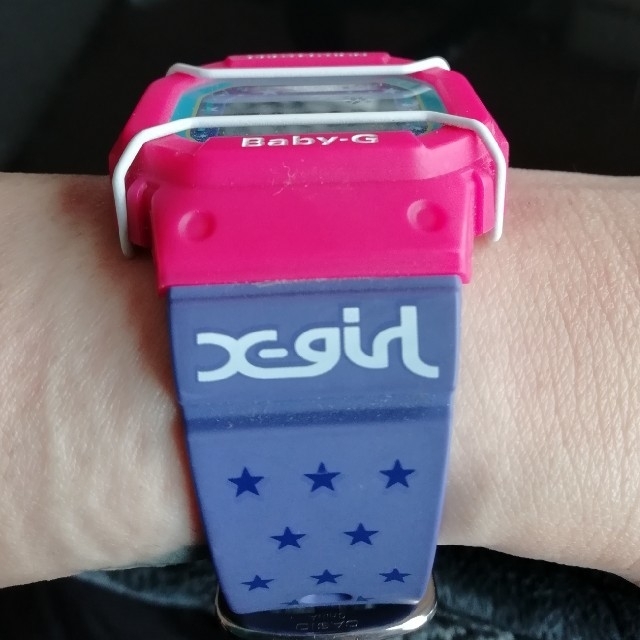 X-girl(エックスガール)のエックスガール✕CASIO コラボ時計 レディースのファッション小物(腕時計)の商品写真