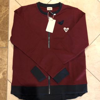 アルマーニ ジュニア(ARMANI JUNIOR)の☆ARMANI JUNIOR・フリルデザインカーディガン新品未使用☆(カーディガン)