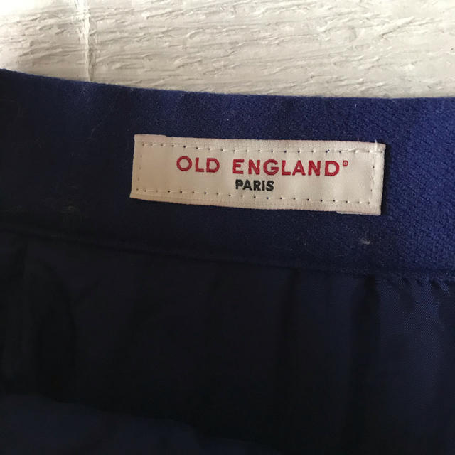 美品 上品 OLD England Paris プリーツスカート