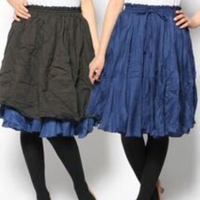 niko and...(ニコアンド)のインド綿リバーシブルスカート☆ レディースのスカート(ロングスカート)の商品写真