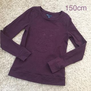 ギャップキッズ(GAP Kids)の【GAP】150cmパープル長袖Tシャツ(Tシャツ/カットソー)