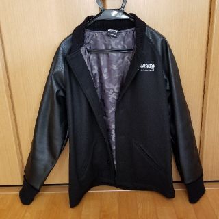 スラッシャー(THRASHER)のTHRASHER スラッシャー スタジャン レザー カモフラ ブラック(スタジャン)