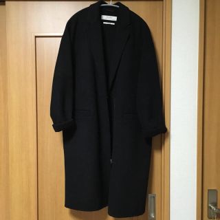 ザラ(ZARA)の本日お値下げします⏰ ZARA ハンドメイドコート black(ロングコート)