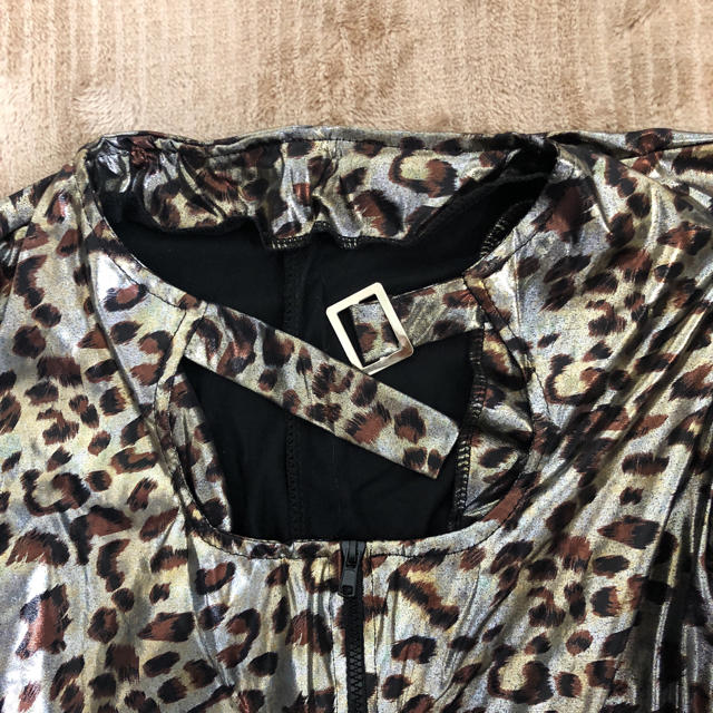 豹仮装コスチュームS-Mサイズ(カチューシャ付き) エンタメ/ホビーのコスプレ(衣装)の商品写真