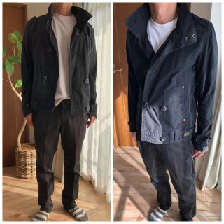 ジースター(G-STAR RAW)のジースター ダブルライダース風 ジャケット(ライダースジャケット)